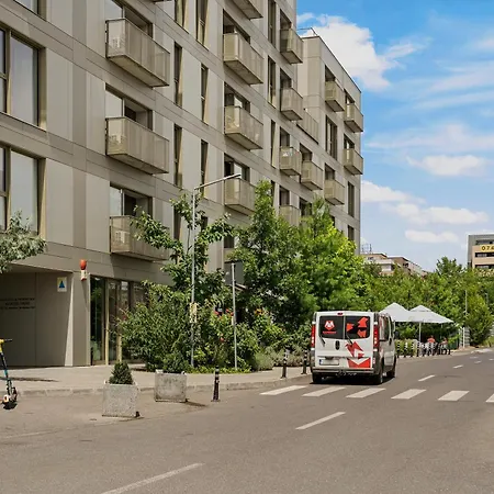 Mido View With Parking And Self Check-in Bucarest