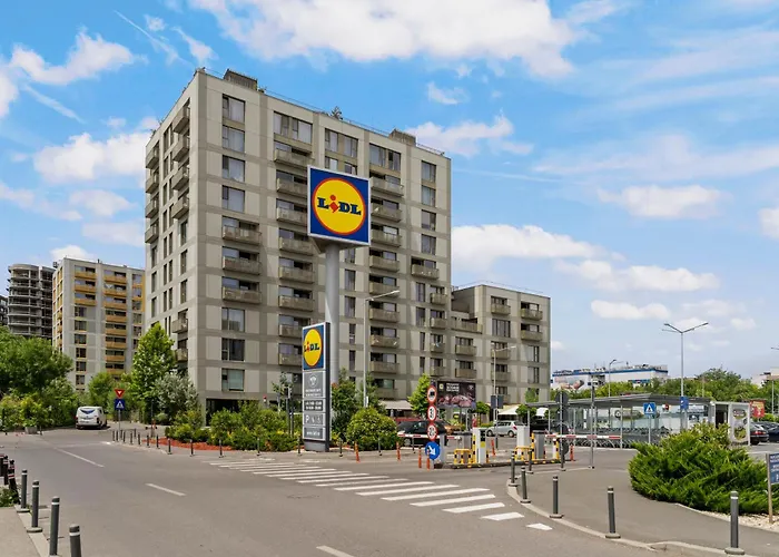 Mido View With Parking And Self Check-in Бухарест