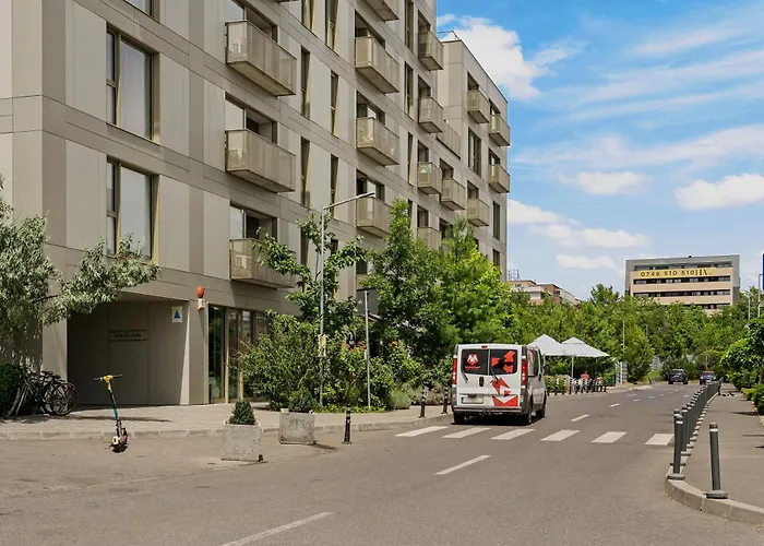 Mido View With Parking And Self Check-in Bucarest